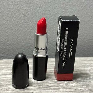 MAC Retro Matte Lipstick – “All Fired Up” (701) Bright Fuchsia Red